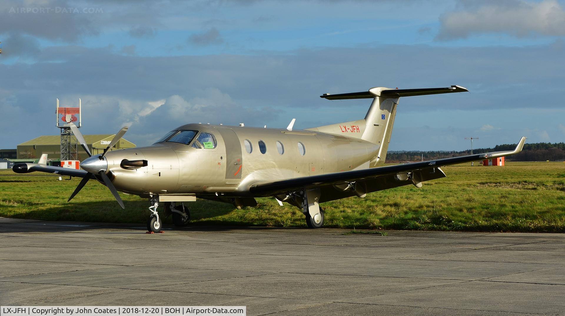LX-JFH, 2003 Pilatus PC-12/45 C/N 522, At BAS