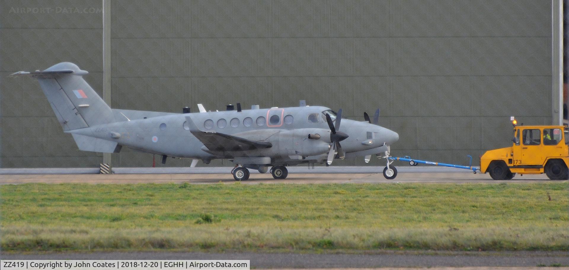 ZZ419, 2007 Hawker Beechcraft Shadow R1 (350CER) C/N FM-18, At Gama Avn.
