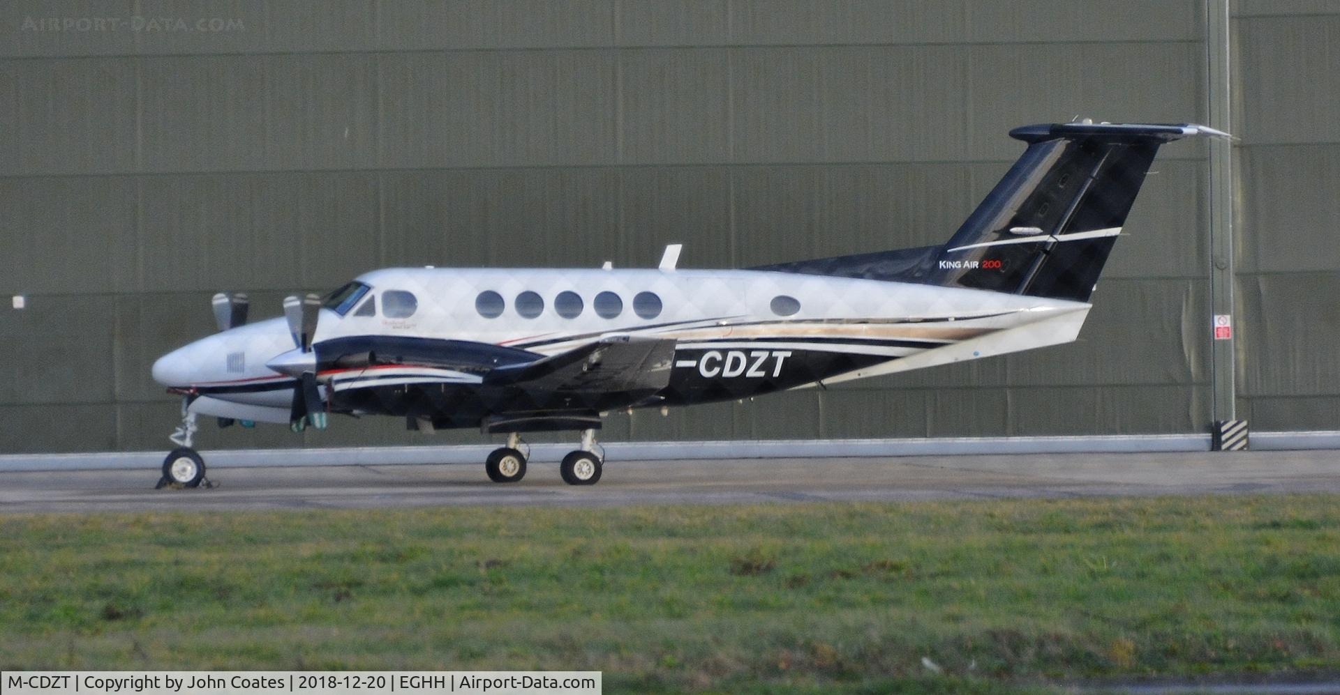 M-CDZT, 1998 Raytheon B200 King Air C/N BB-1619, At Gama Avn.