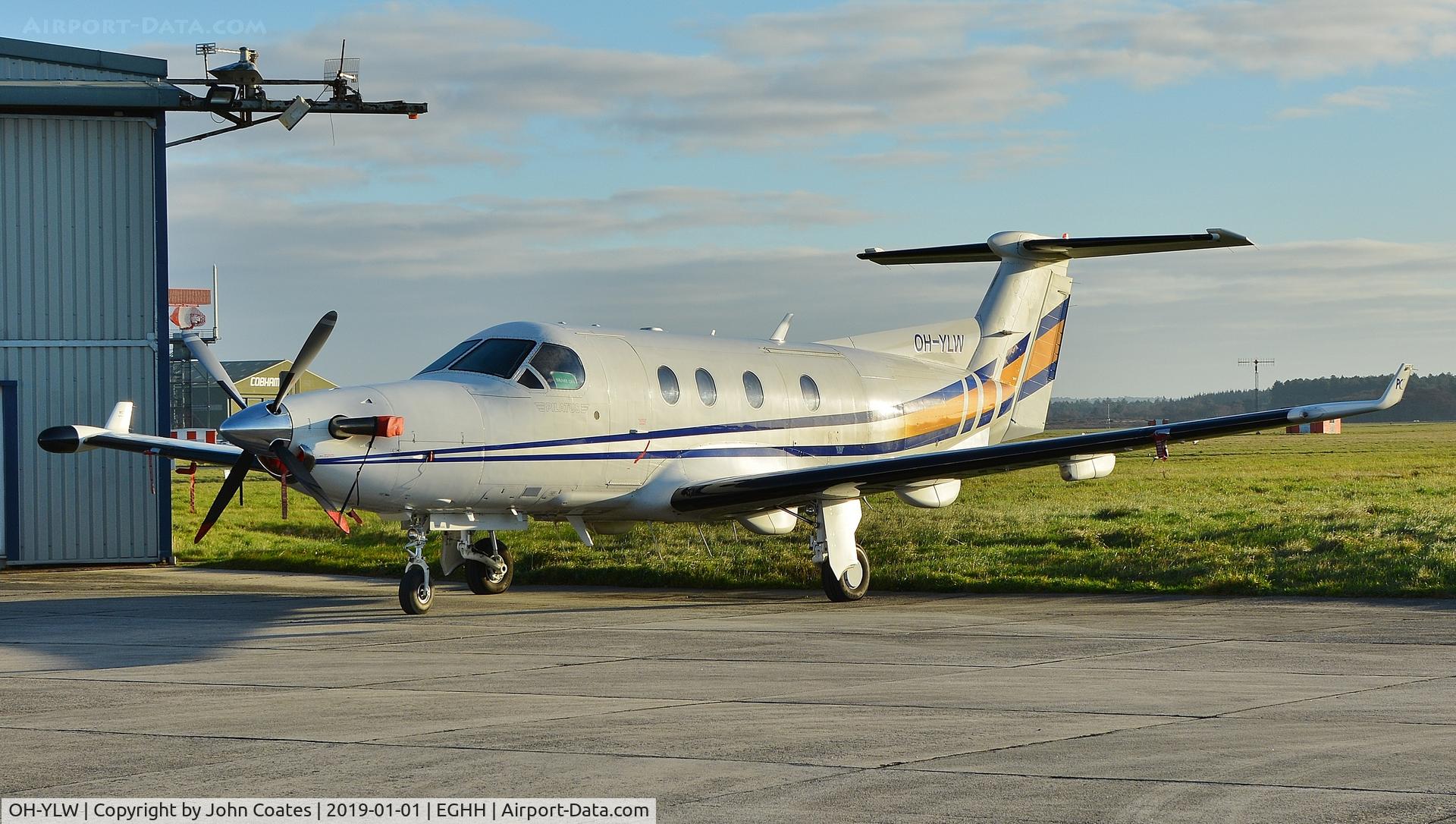 OH-YLW, 2000 Pilatus PC-12/45 C/N 334, At BAS