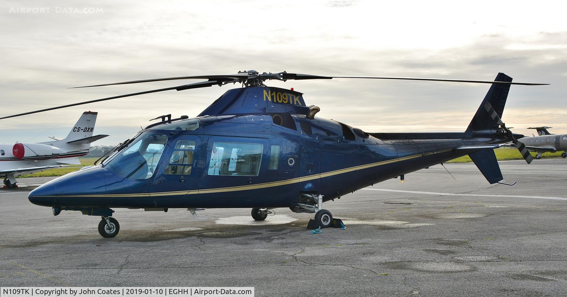 N109TK, 1991 Agusta A-109C C/N 7650, At Technicair