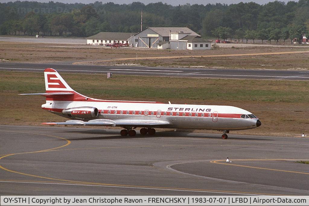 OY-STH, 1969 Sud Aviation SE-210 Caravelle 10B3 Super B C/N 262, Sterling Airways