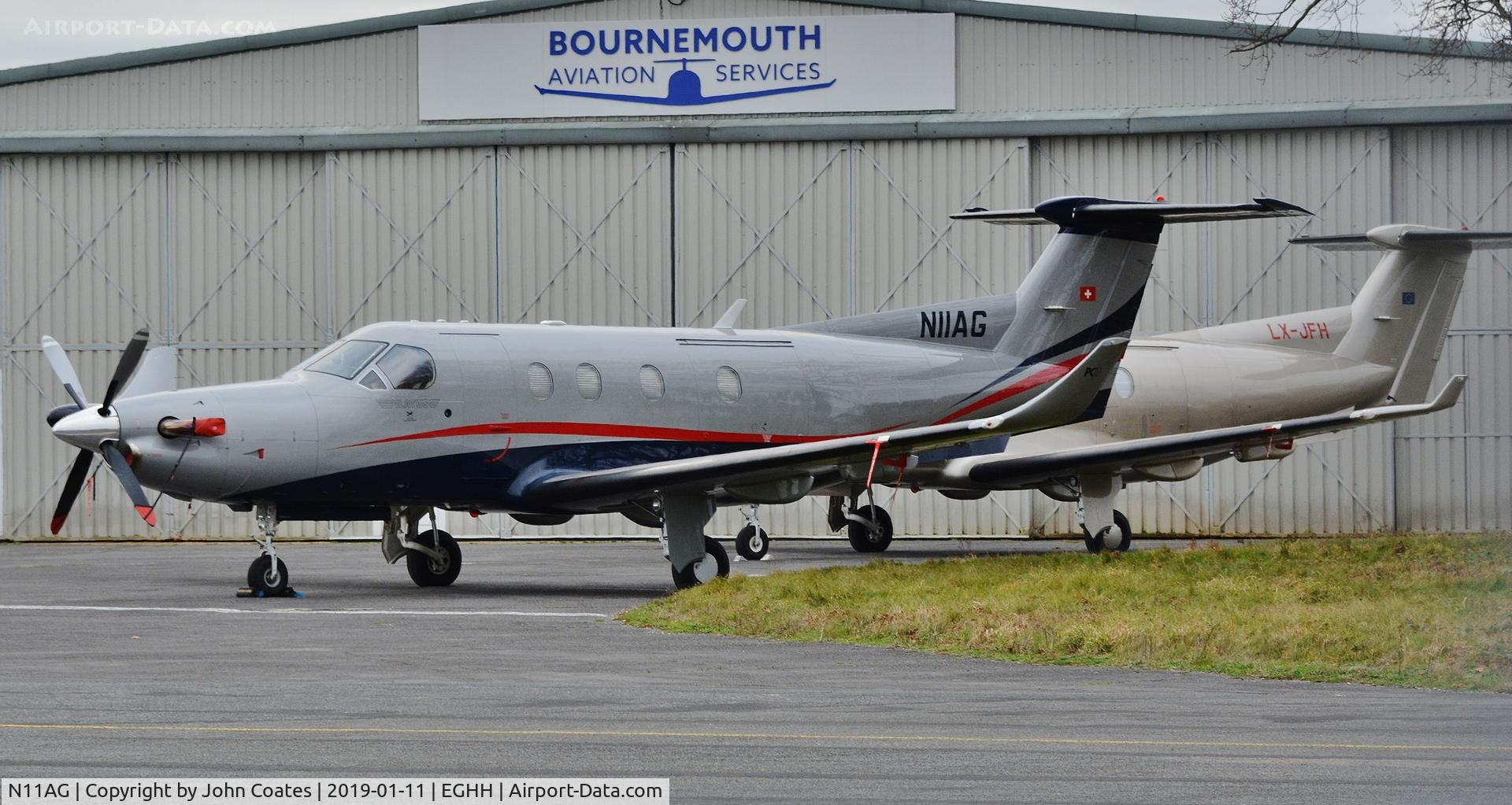 N11AG, 2000 Pilatus PC-12/45 C/N 343, At BAS