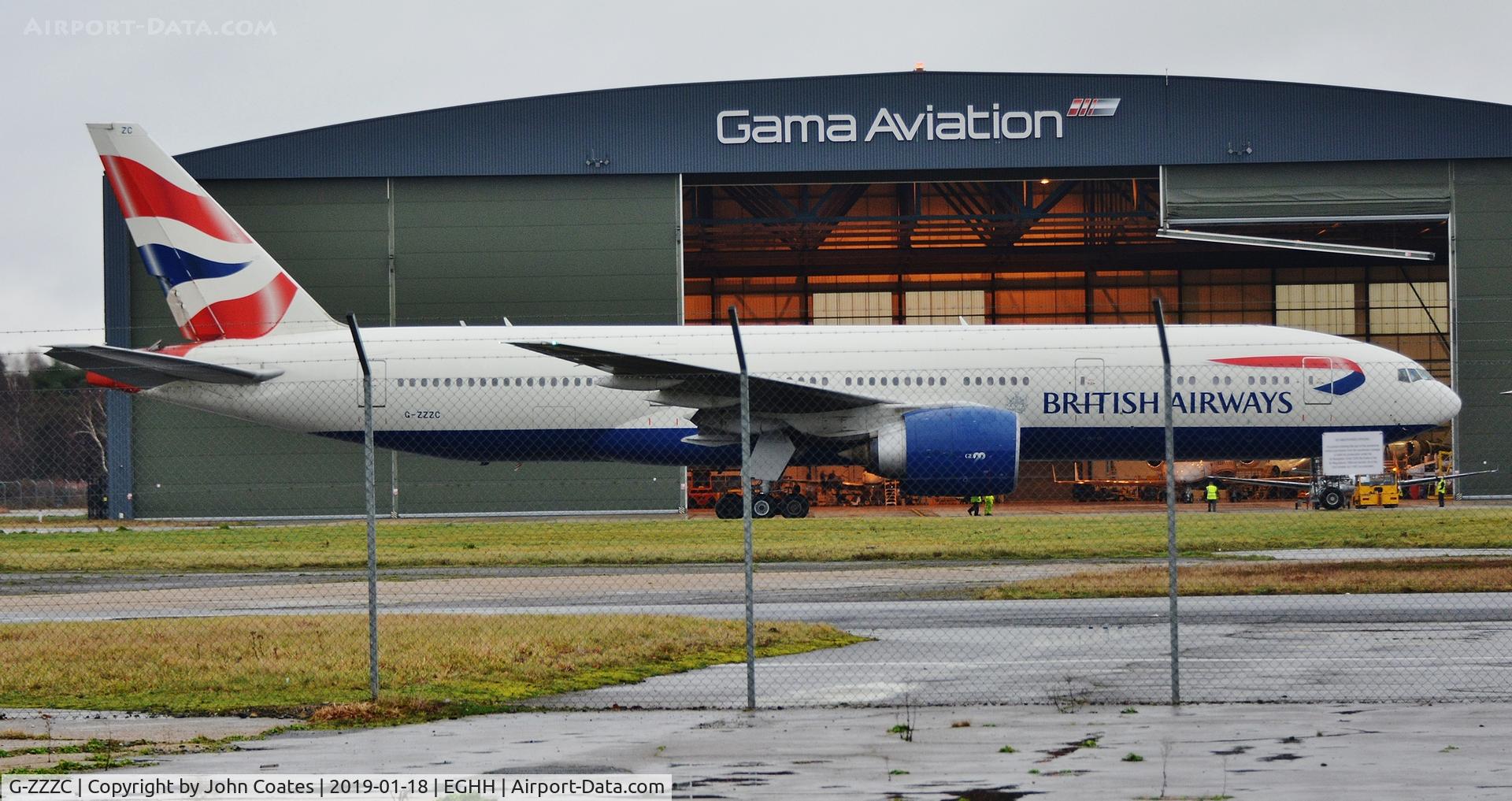 G-ZZZC, 1995 Boeing 777-236 C/N 27107, At Gama Avn.