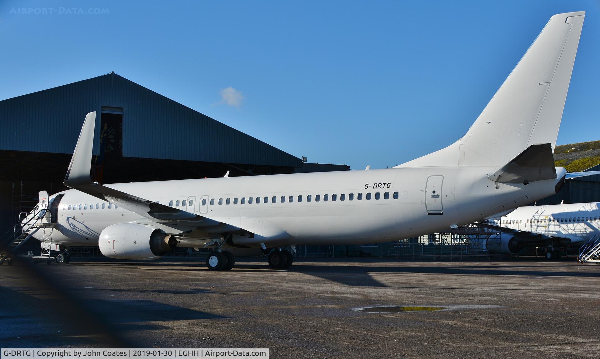 G-DRTG, 2006 Boeing 737-8BK C/N 33020, Awaiting repaint for Jet 2 livery