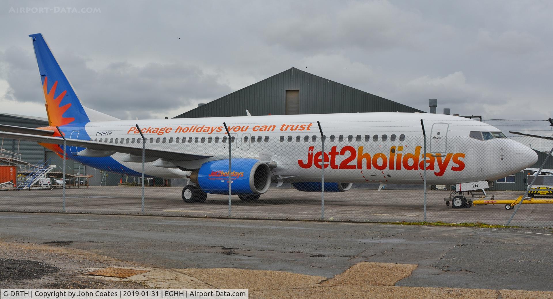 G-DRTH, 2006 Boeing 737-8BK C/N 33828, Just painted to Jet 2 livery