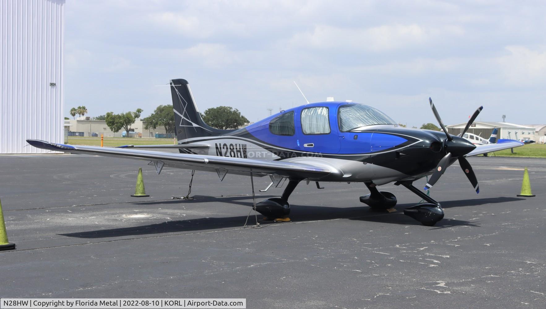 N28HW, 2022 Cirrus SR22T C/N 8663, SR22 zx