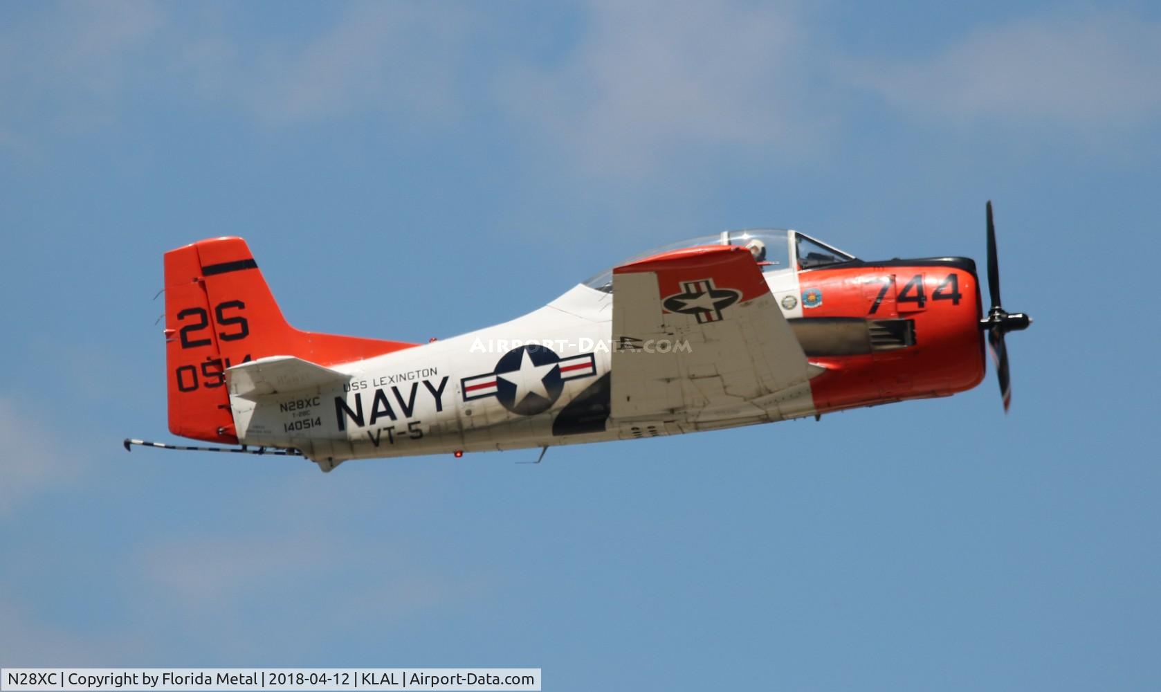 N28XC, 1954 North American T-28C Trojan C/N 226-91 (140514), T-28 zx