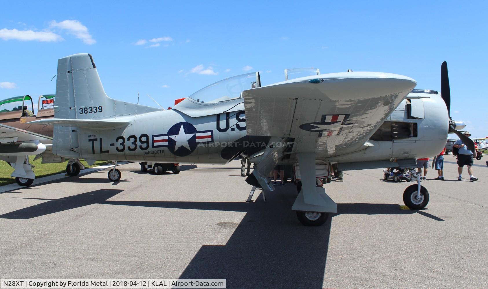 N28XT, 1958 North American T-28B Trojan C/N 200-410 (138339), T-28 zx