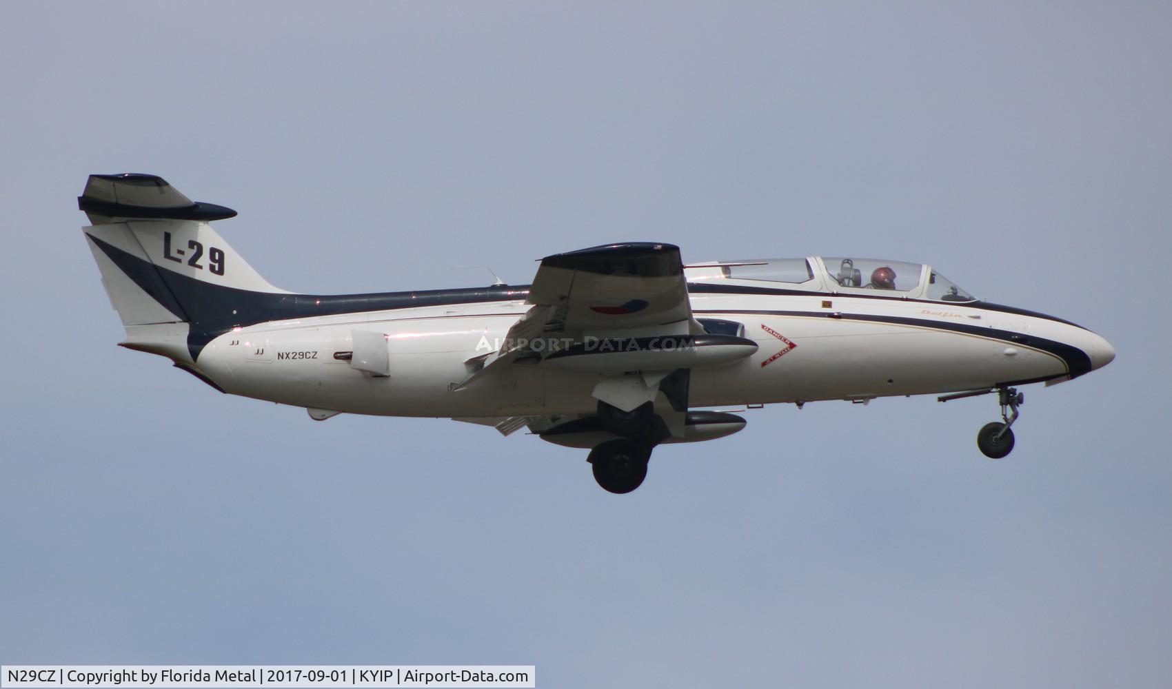 N29CZ, 1969 Aero L-29 Delfin C/N 993502, L-29 zx