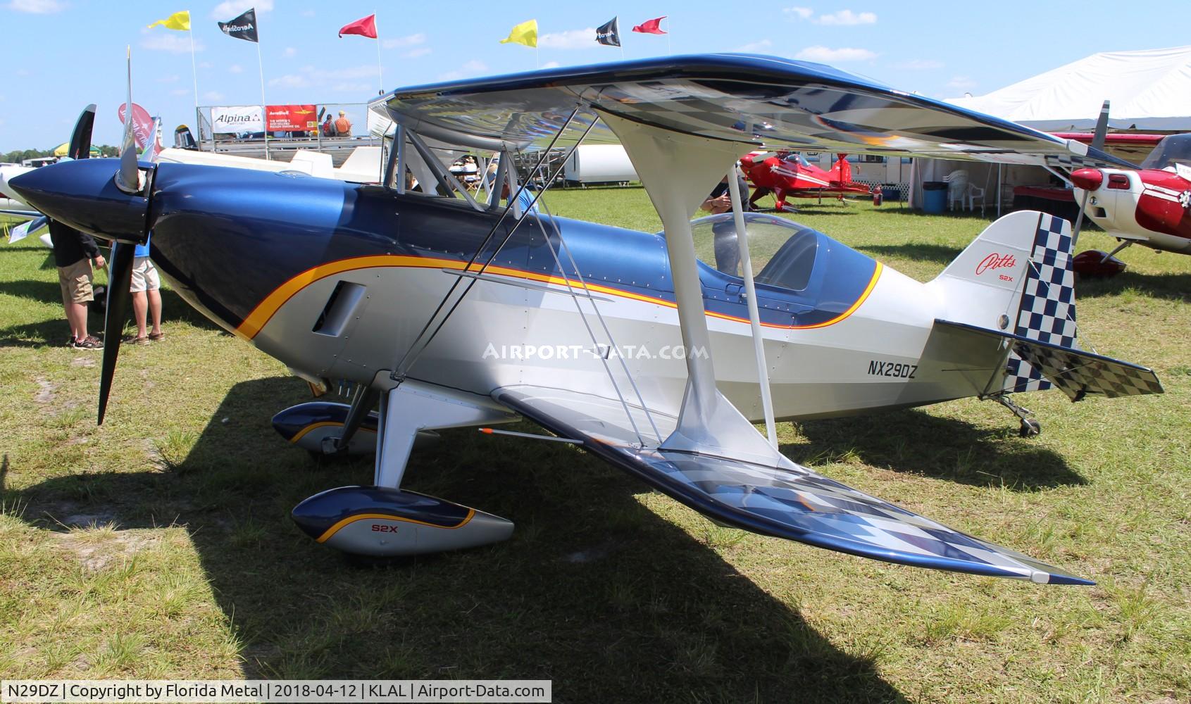 N29DZ, 2017 HOBBY HILL FARMS INC HERBCO PITTS SPECIAL C/N 129DZ, Pitts S-2 zx