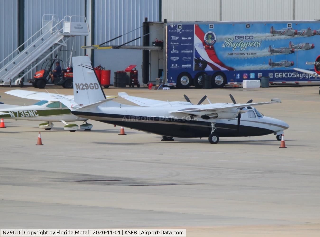 N29GD, 1983 Gulfstream 690D C/N 15035, AC690 zx