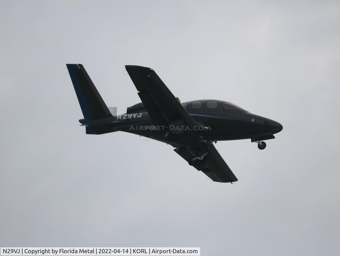 N29VJ, 2022 Cirrus SF50 Vision C/N 0342, SF50 zx