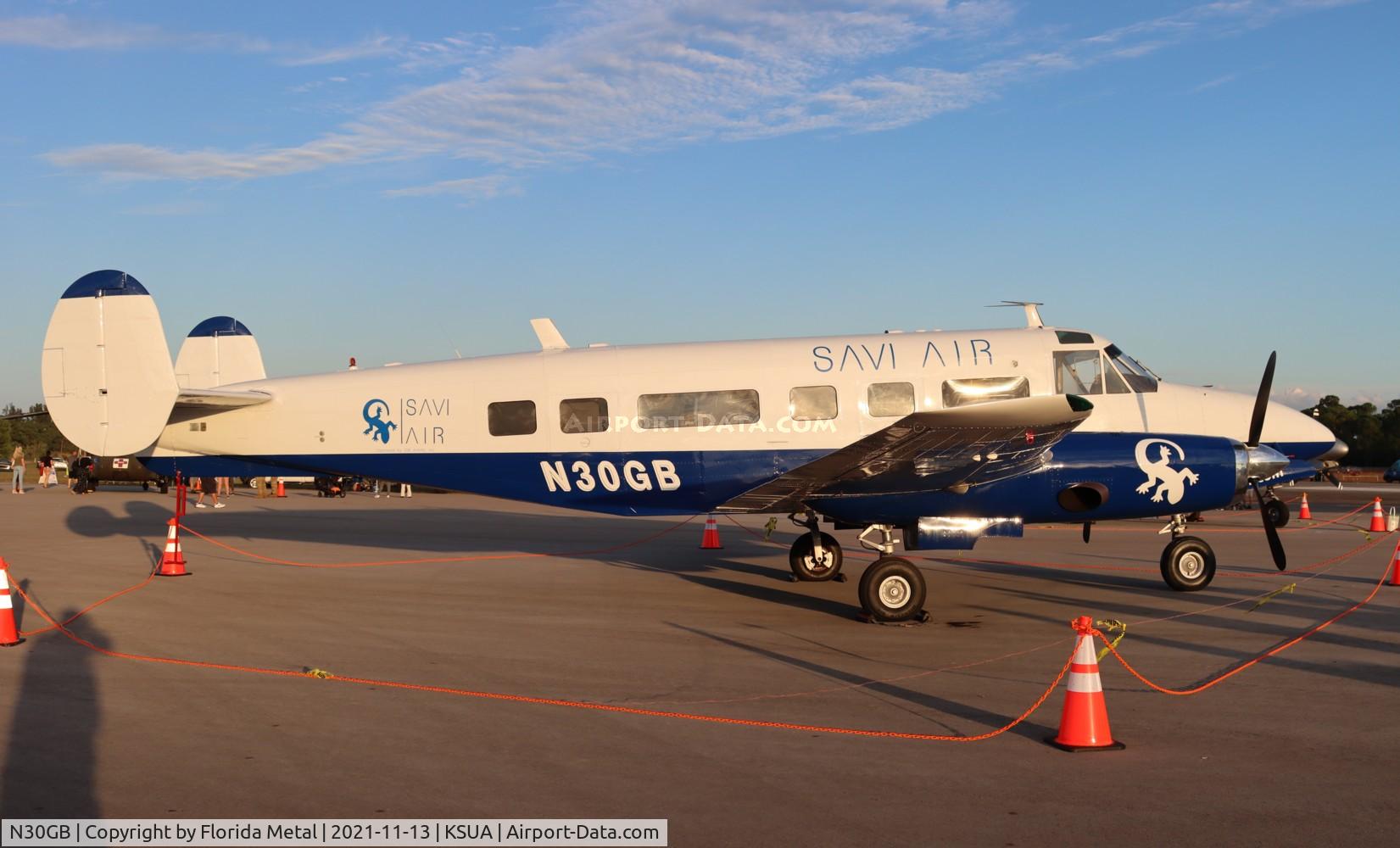 N30GB, 1964 Beech H-18 Tri-Gear C/N BA-688, Beech 18 turboprop zx