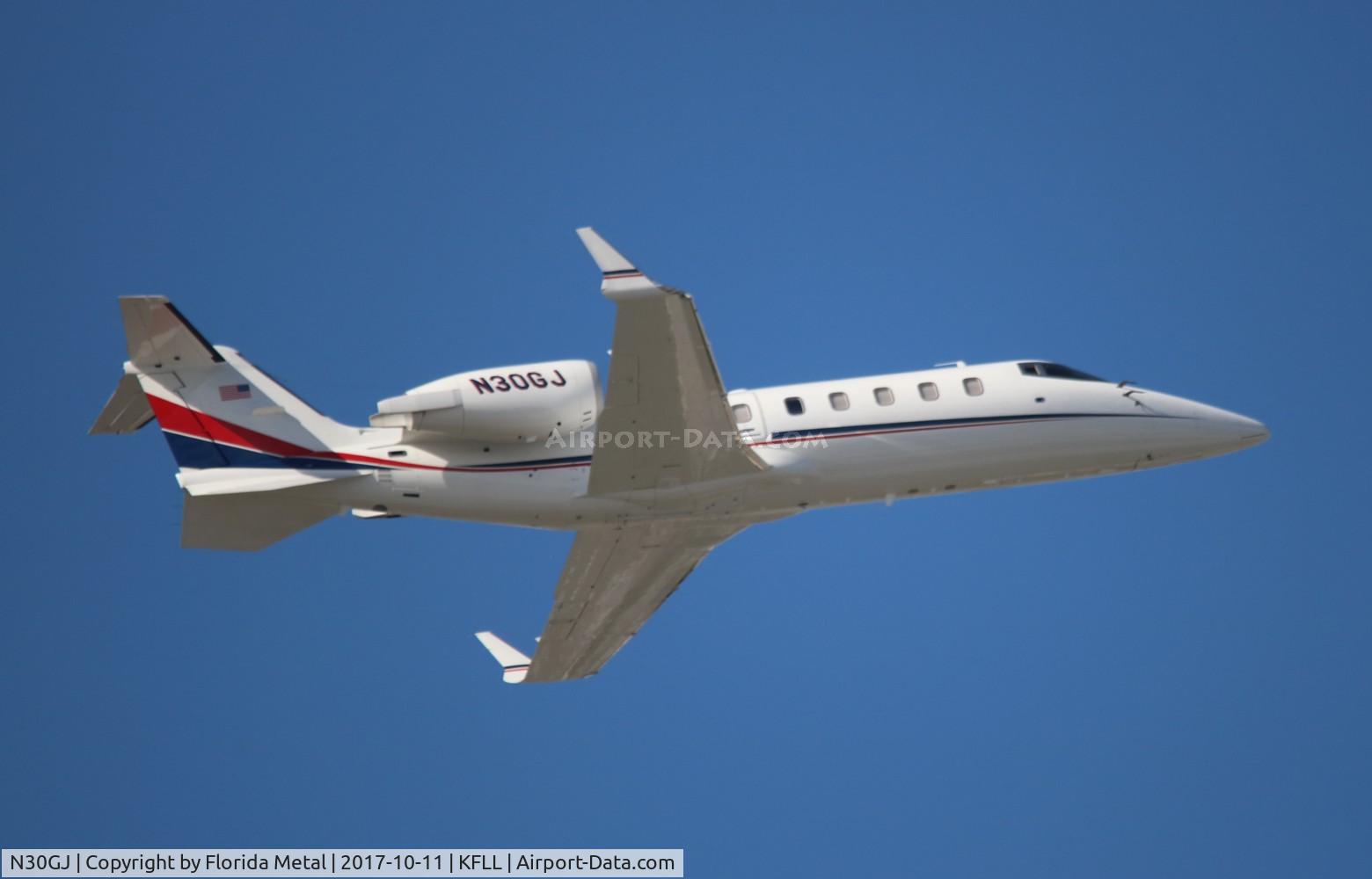 N30GJ, 2012 Learjet 60 C/N 204, Lear 60 zx