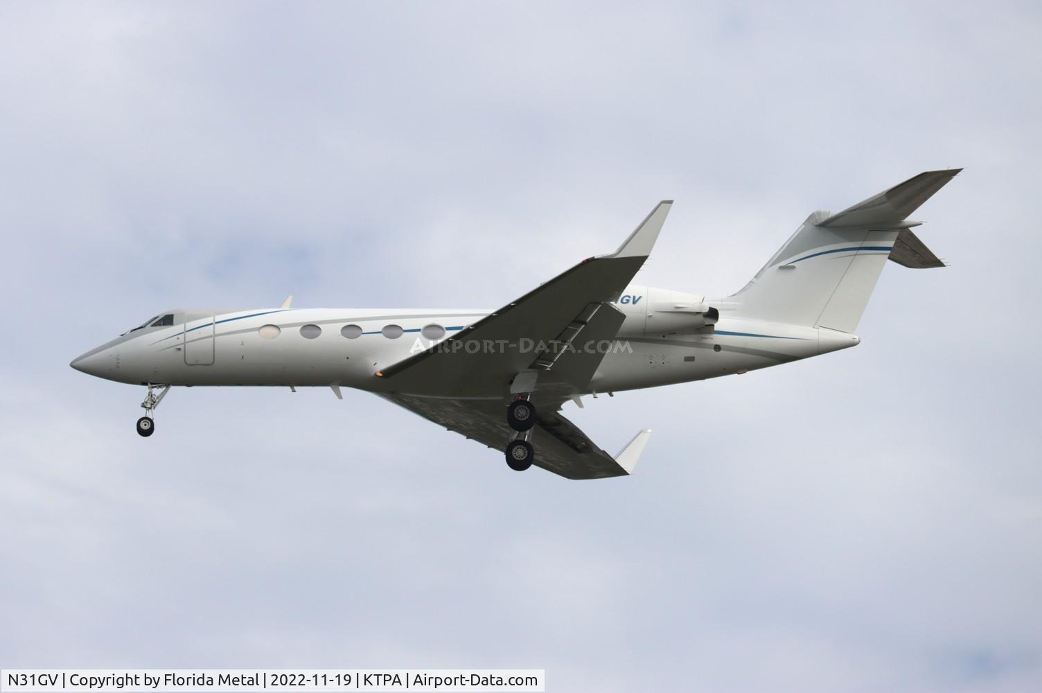N31GV, 1988 Gulfstream Aerospace G-IV Gulfstream IV C/N 1084, G-IV zx