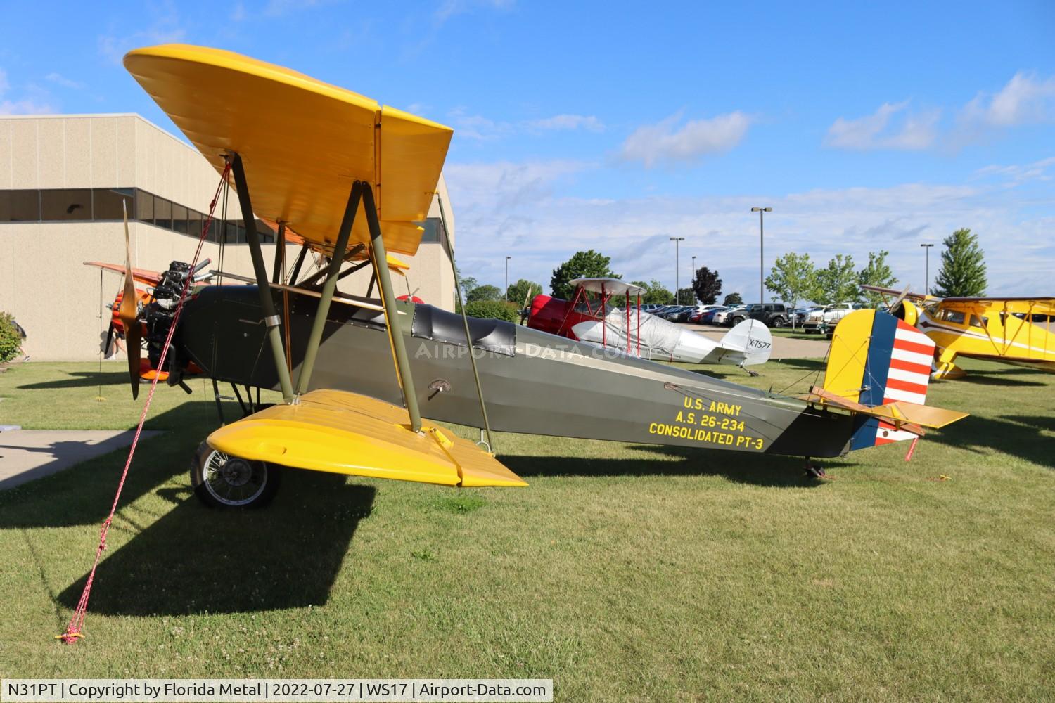 N31PT, 1998 Consolidated PT-3 Replica C/N 1, PT-3 zx