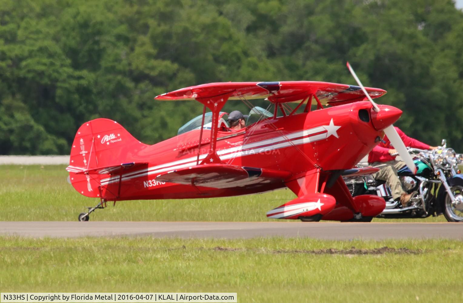 N33HS, 1982 Pitts S-1S Special C/N 1HS, Pitts S-1 zx