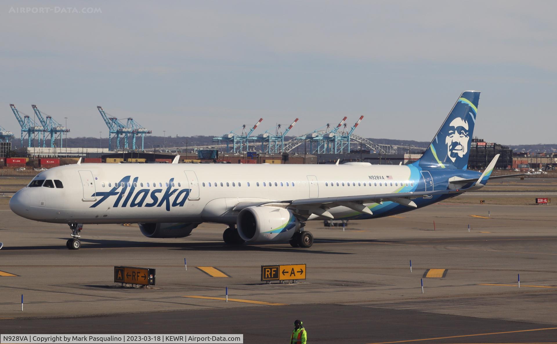 N928VA, 2018 Airbus A321-253N C/N 8246, Airbus A321-253N