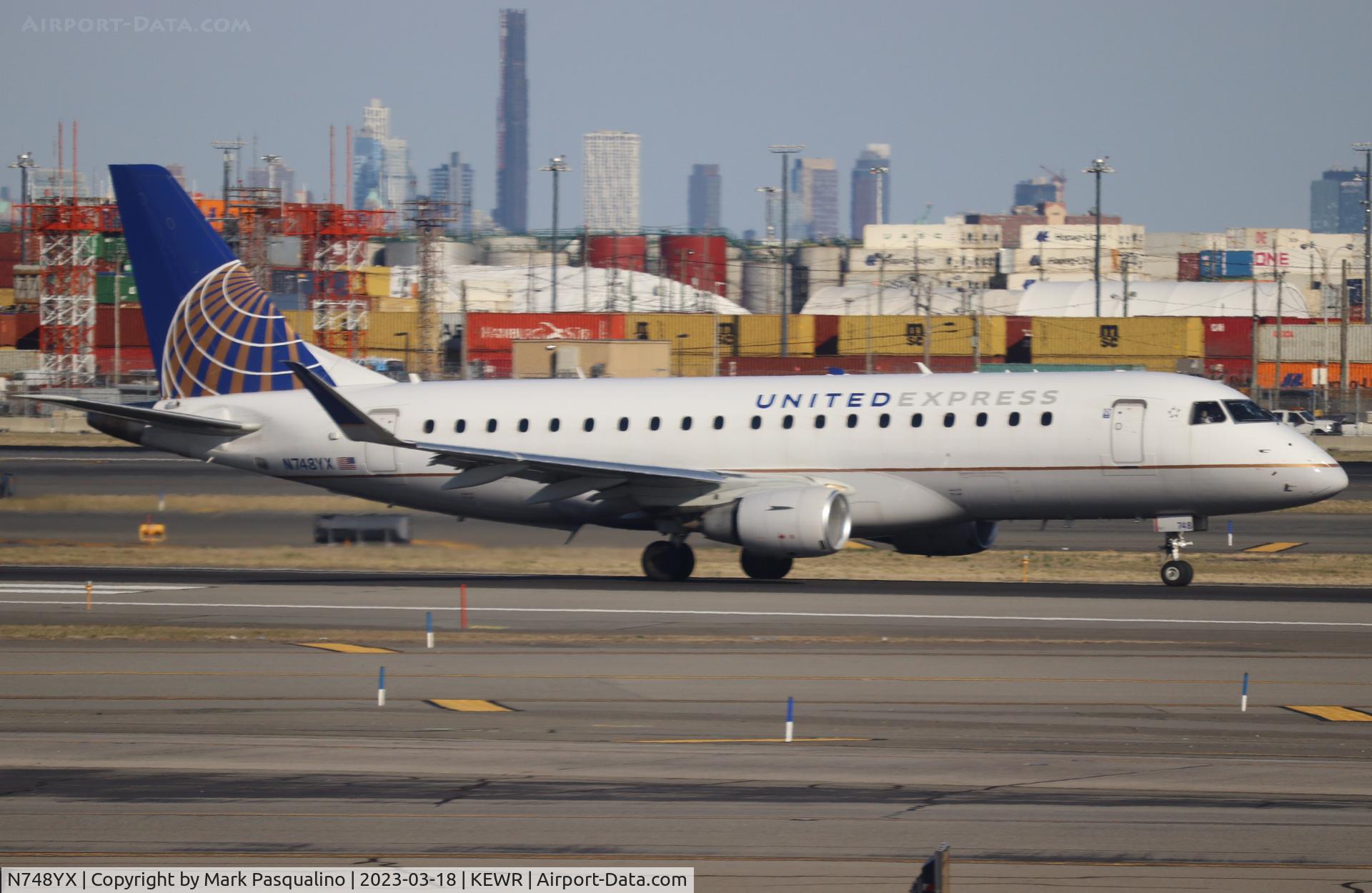 N748YX, 2017 Embraer 175LR (ERJ-170-200LR) C/N 17000677, ERJ-170-200LR