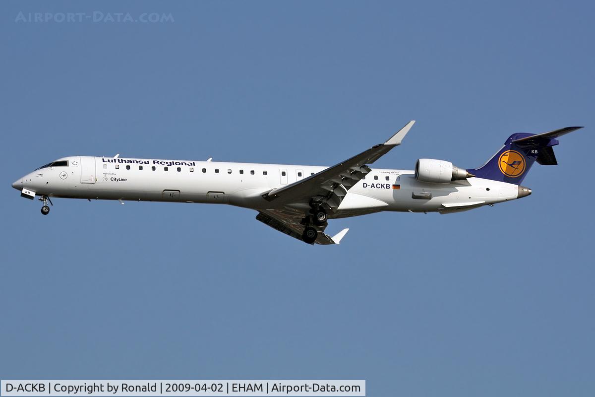 D-ACKB, 2006 Bombardier CRJ-900LR (CL-600-2D24) C/N 15073, at spl