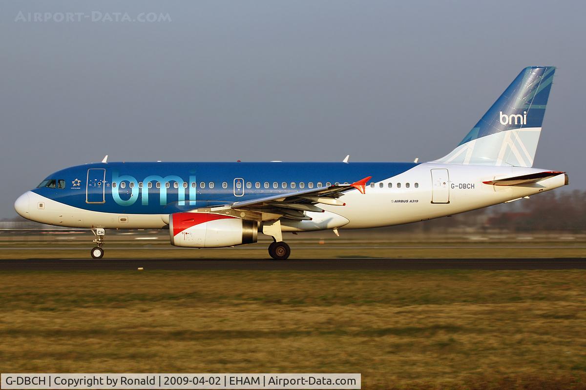 G-DBCH, 2006 Airbus A319-131 C/N 2697, at spl