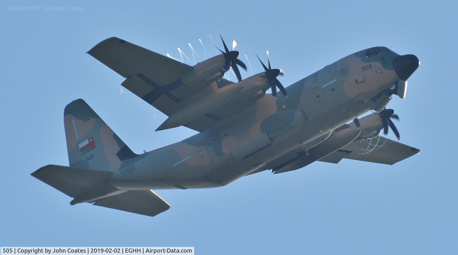 505, 2013 Lockheed Martin C-130J C/N 382-5739, Wet departure