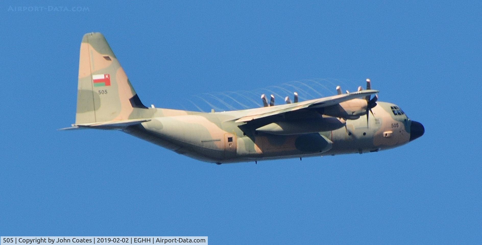 505, 2013 Lockheed Martin C-130J C/N 382-5739, Departing