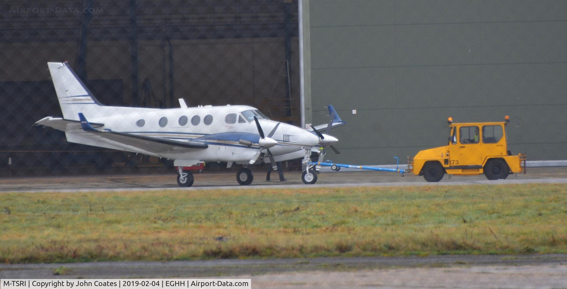 M-TSRI, Hawker Beechcraft C90GTI King Air C/N LJ-2033, At Gama Avn.