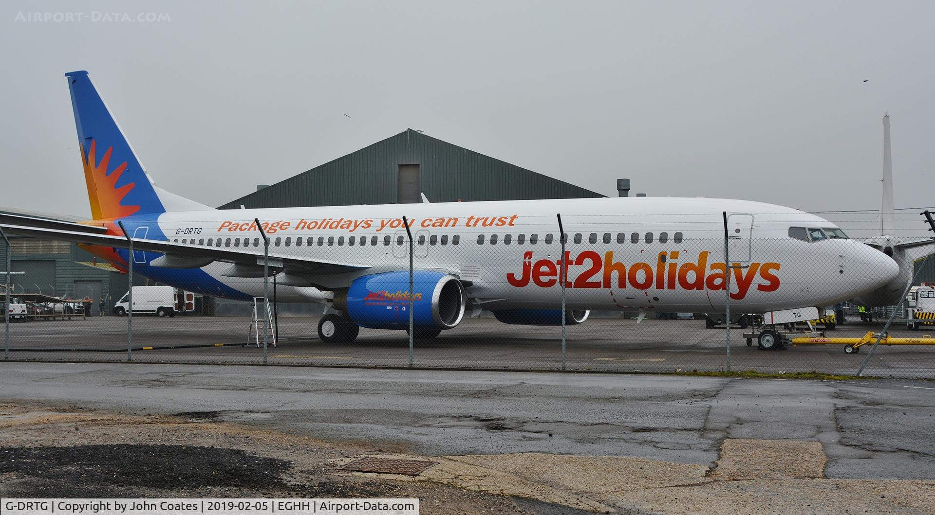 G-DRTG, 2006 Boeing 737-8BK C/N 33020, Just painted to Jet 2 livery