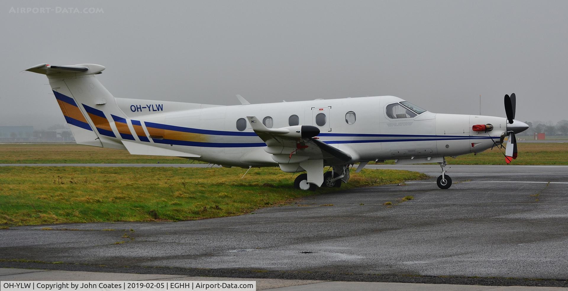 OH-YLW, 2000 Pilatus PC-12/45 C/N 334, At BAS