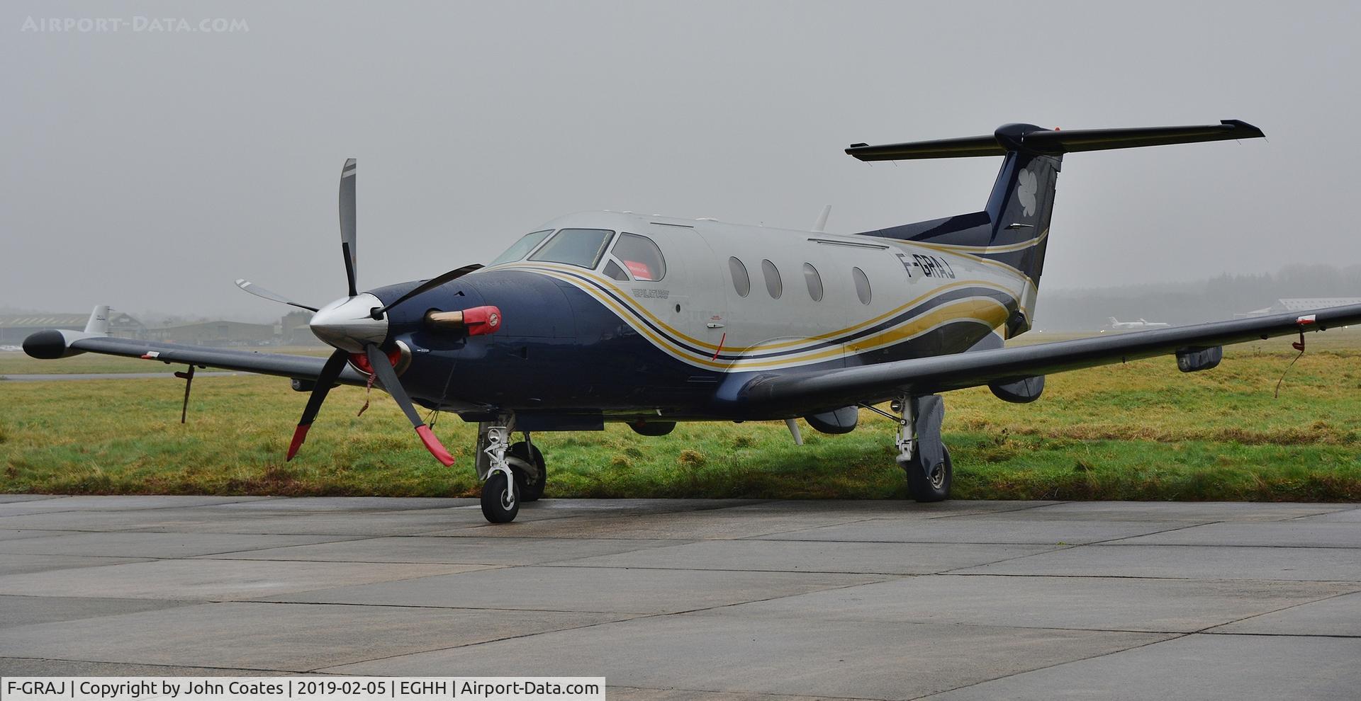 F-GRAJ, 2001 Pilatus PC-12/45 C/N 406, At BAS