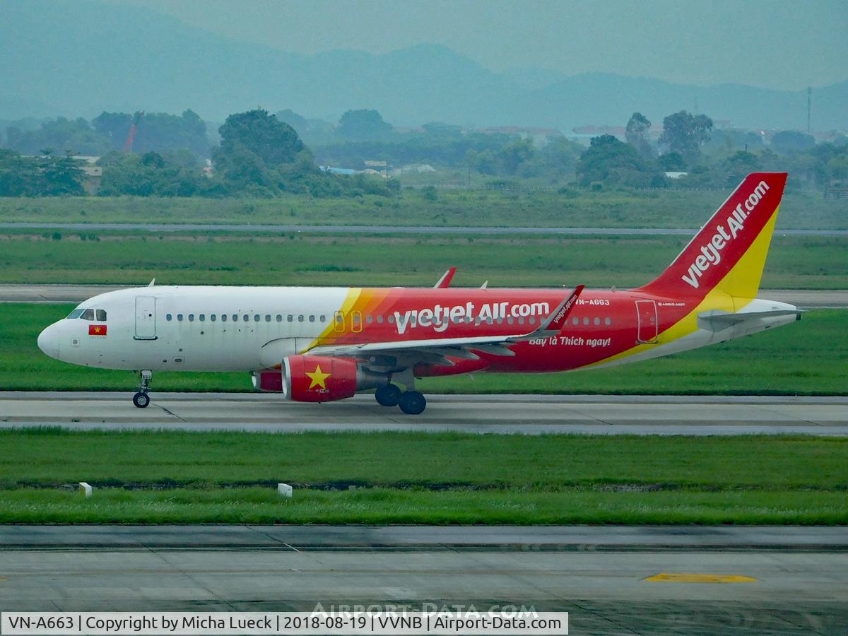 VN-A663, 2015 Airbus A320-214 C/N 6779, At Noi Bai