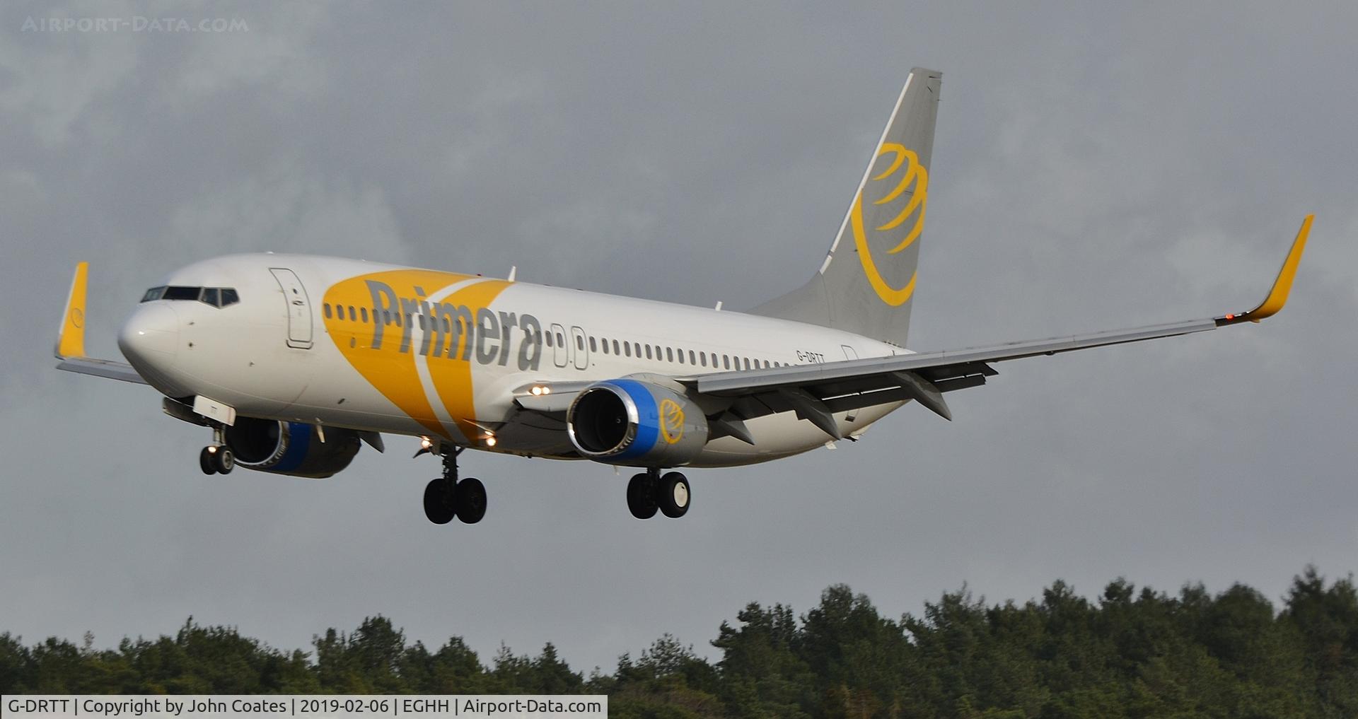 G-DRTT, 2007 Boeing 737-8Q8 C/N 30722, Arriving for repaint to Jet 2