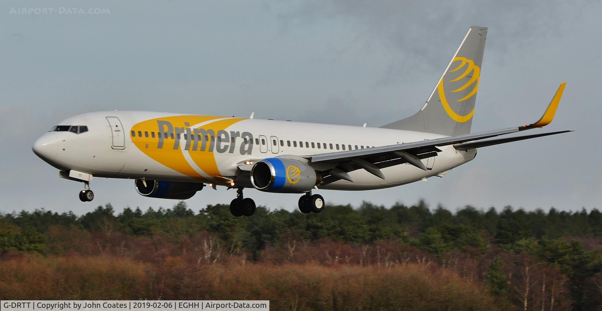 G-DRTT, 2007 Boeing 737-8Q8 C/N 30722, Arriving for repaint to Jet 2