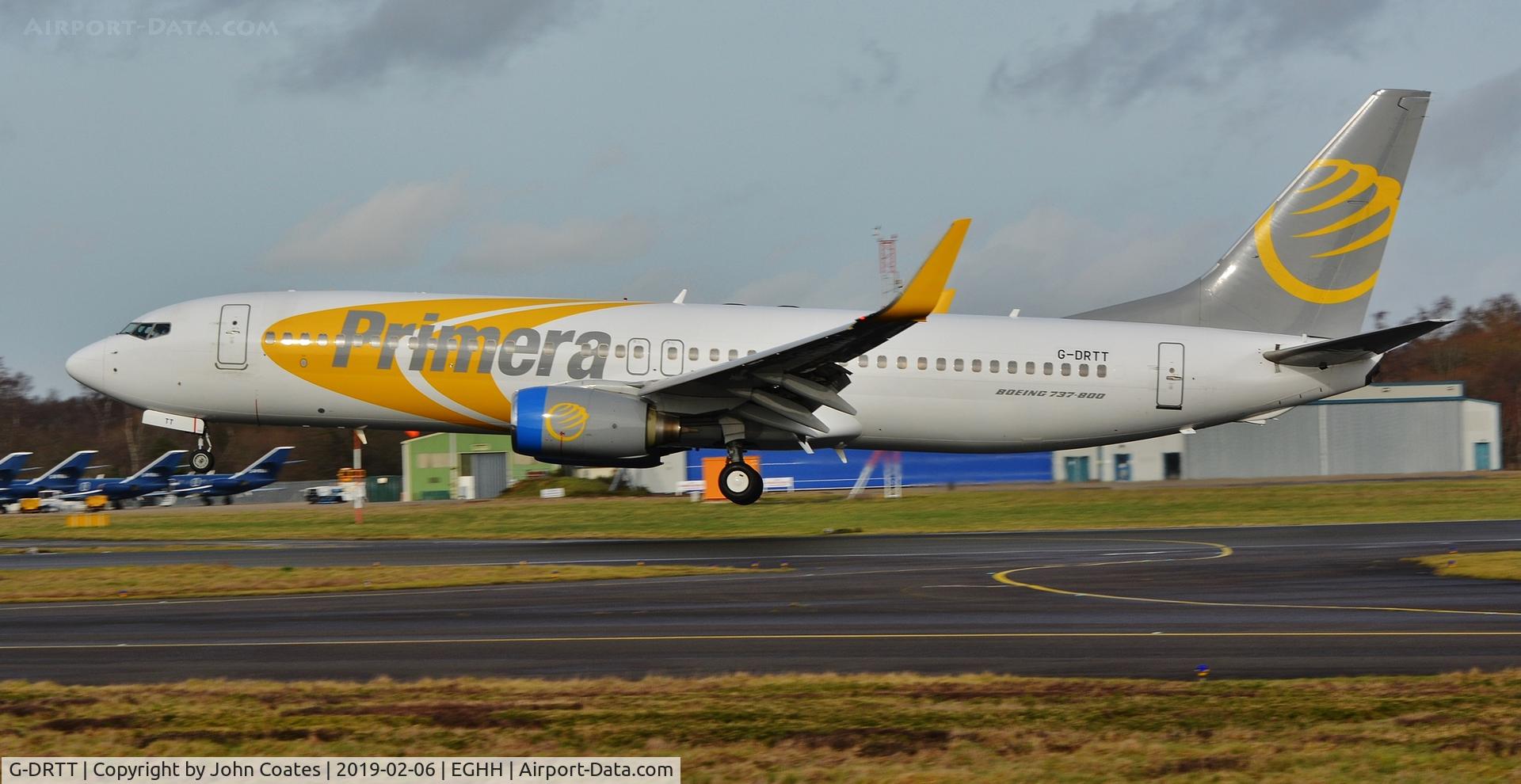 G-DRTT, 2007 Boeing 737-8Q8 C/N 30722, Arriving for repaint to Jet 2