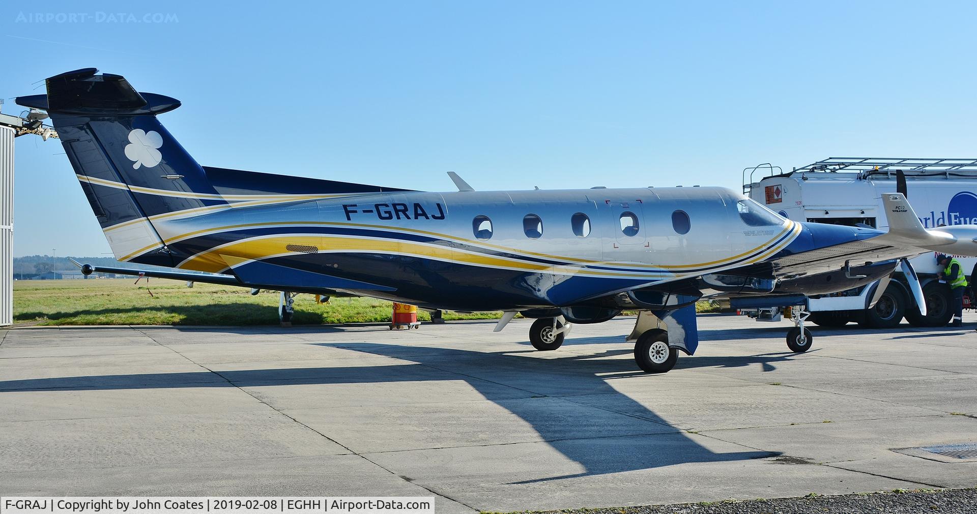 F-GRAJ, 2001 Pilatus PC-12/45 C/N 406, At BAS