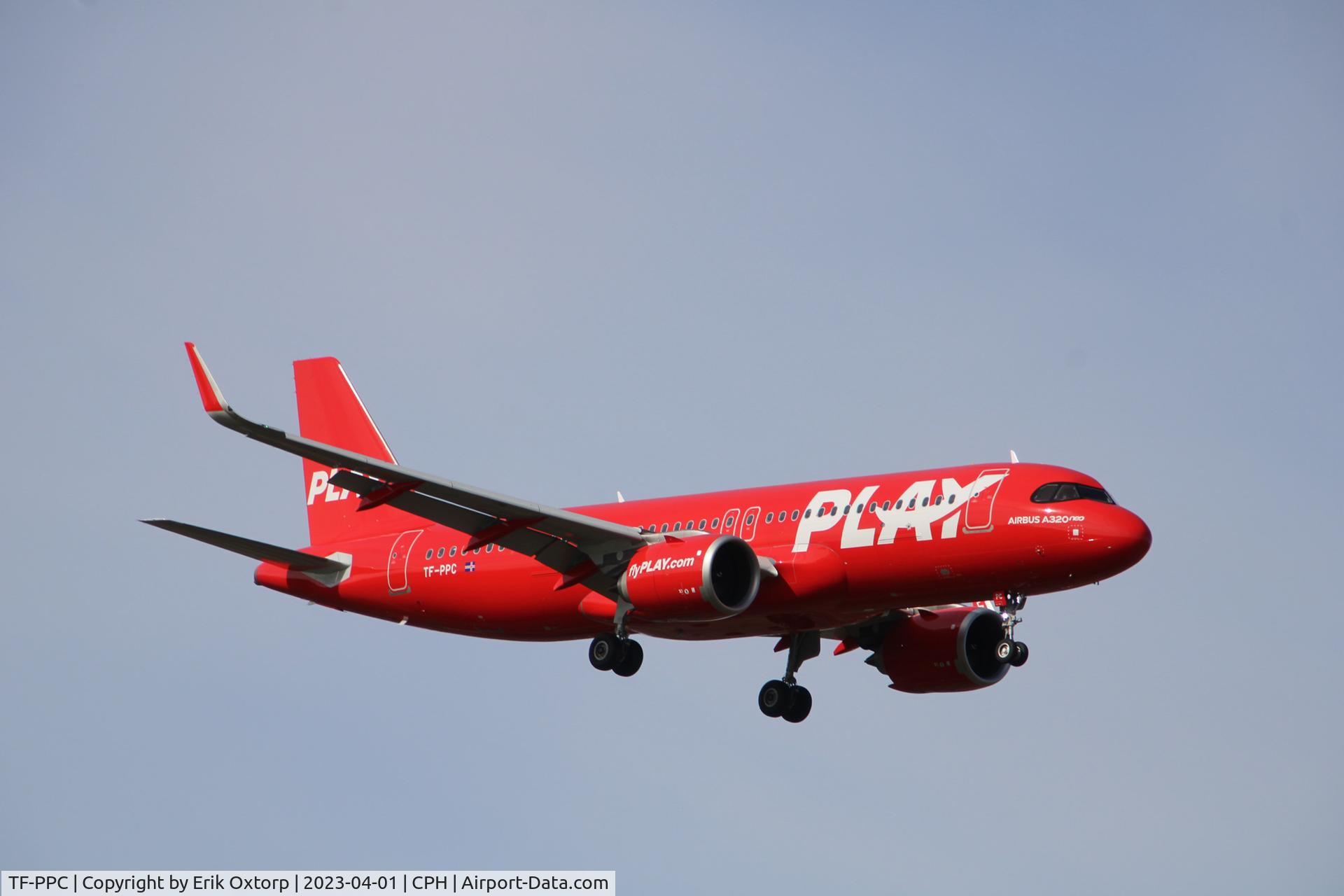 TF-PPC, 2022 Airbus A320-251N C/N 11064, TF-PPC landing rw 04L