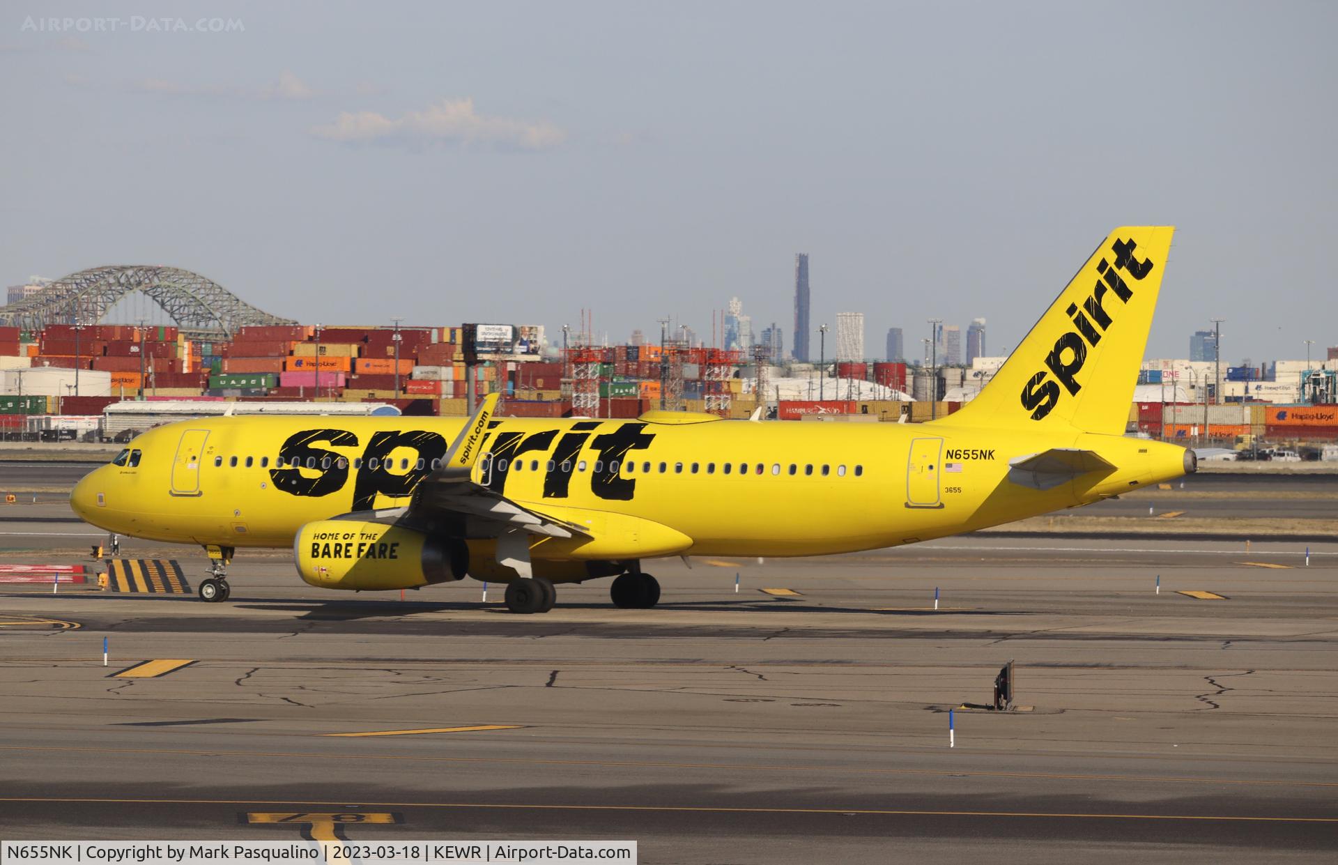 N655NK, 2018 Airbus A320-232 C/N 8376, Airbus A320-232