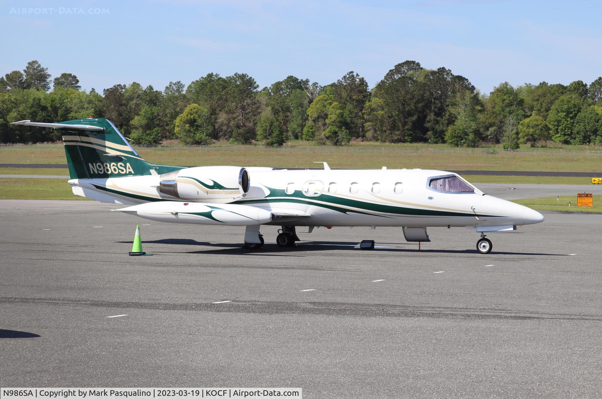N986SA, 1985 Gates Learjet 35A C/N 609, Learjet 35A