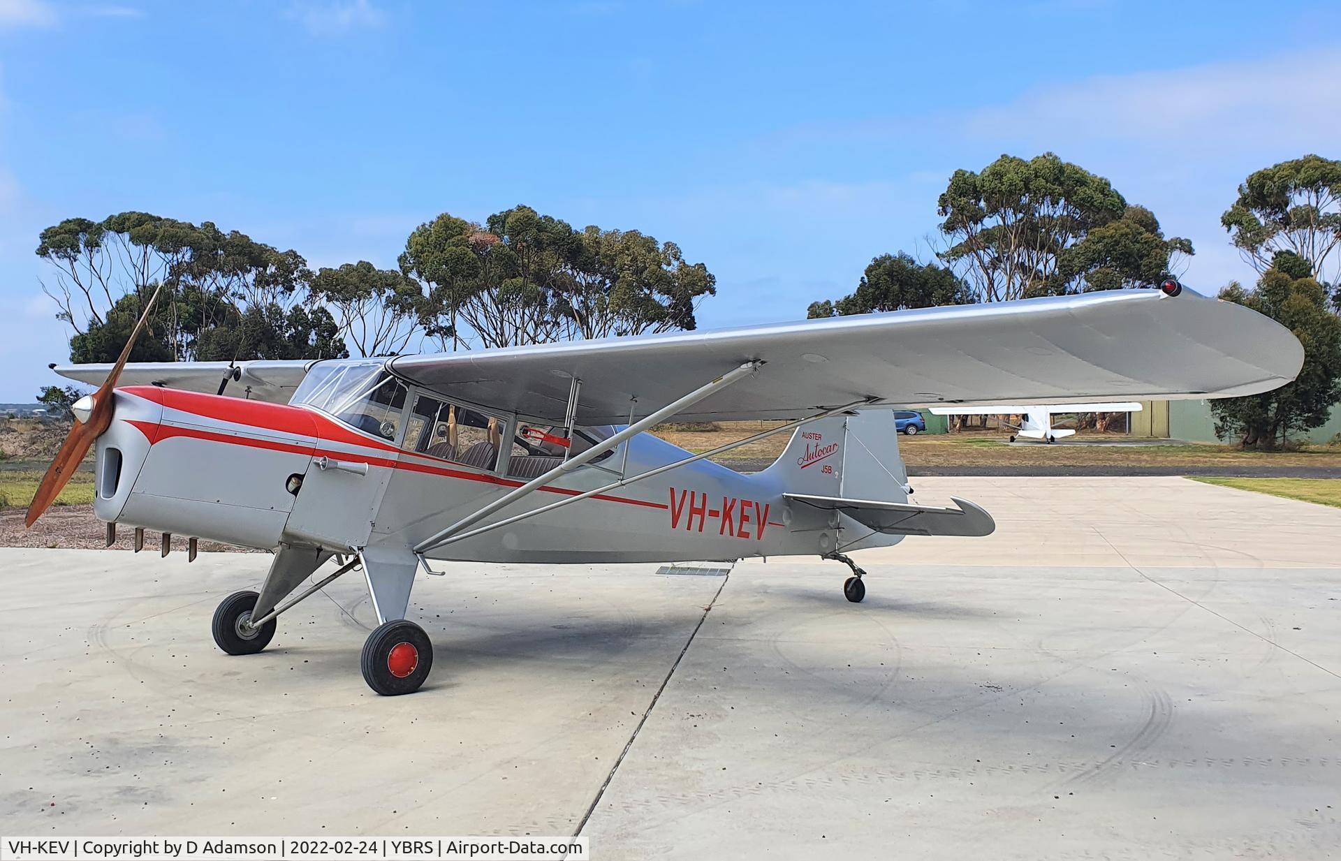 VH-KEV, 1953 Auster J-5B Autocar C/N 3160, Auster J5B Autocar now airworthy.