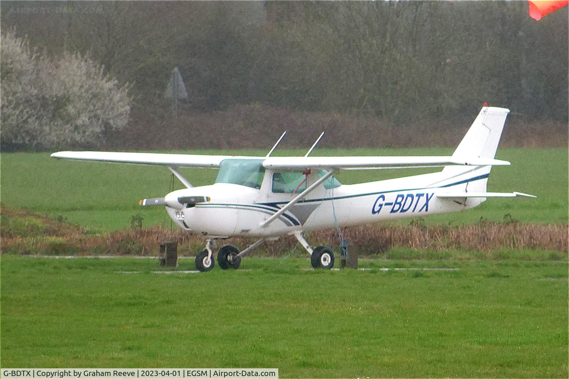 G-BDTX, 1976 Reims F150M C/N 1275, Parked at Beccles.