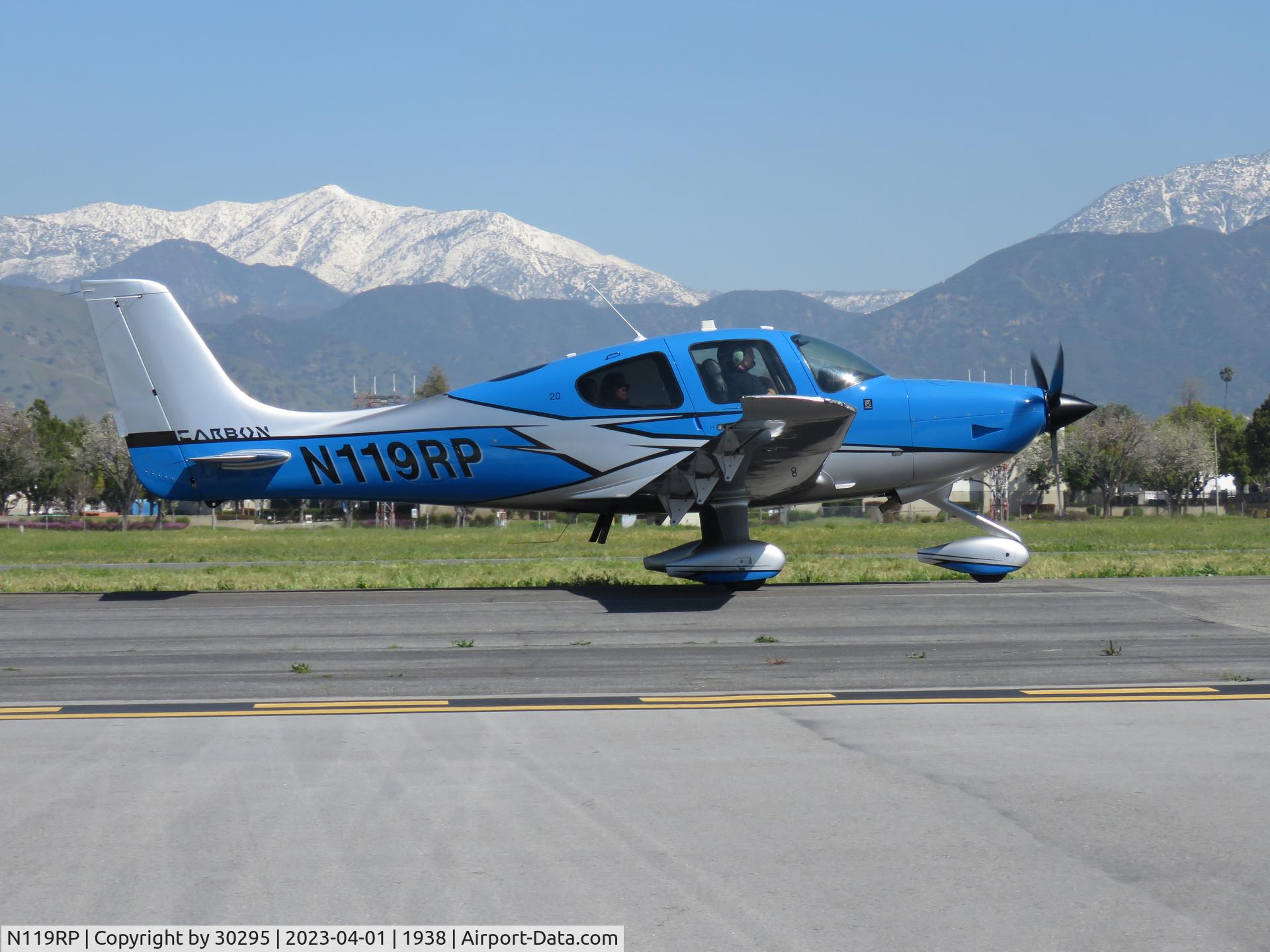 N119RP, 2018 Cirrus SR20-G6 C/N 2457, Taxiing
