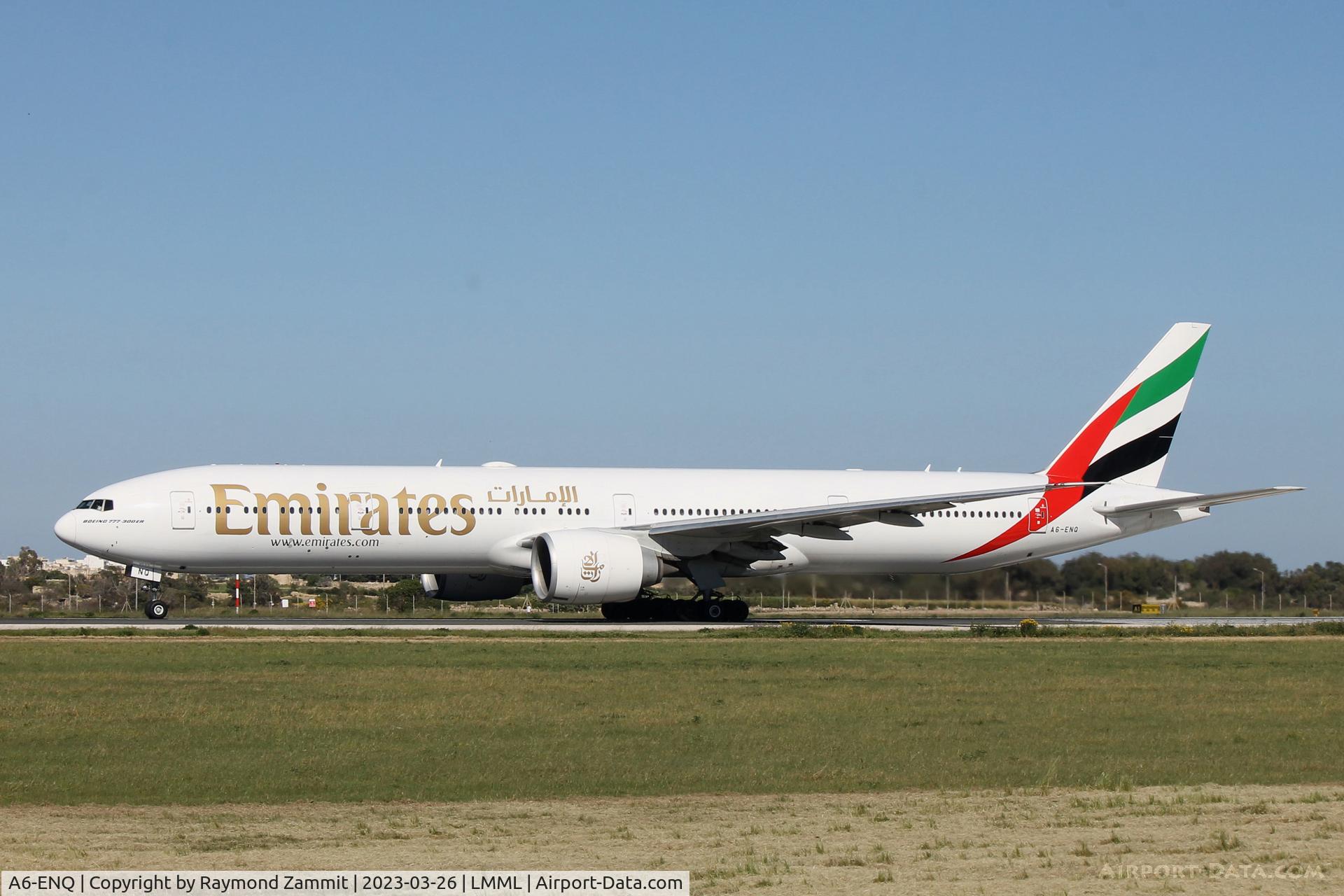 A6-ENQ, 2014 Boeing 777-31H/ER C/N 41363, B777 A6-ENQ Emirates Airlines