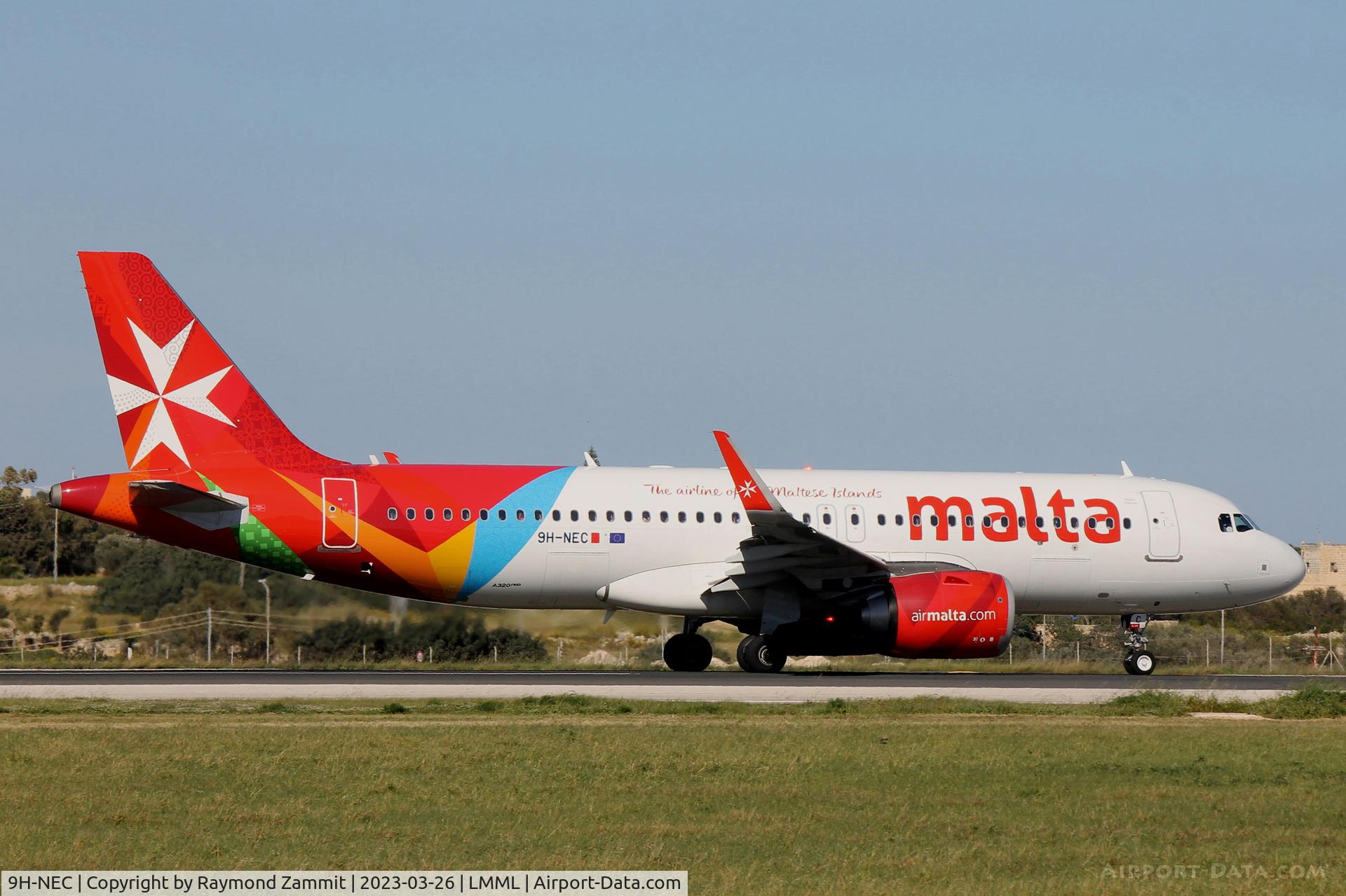 9H-NEC, 2019 Airbus A320-251N C/N 9049, A320 9H-NEC Air Malta