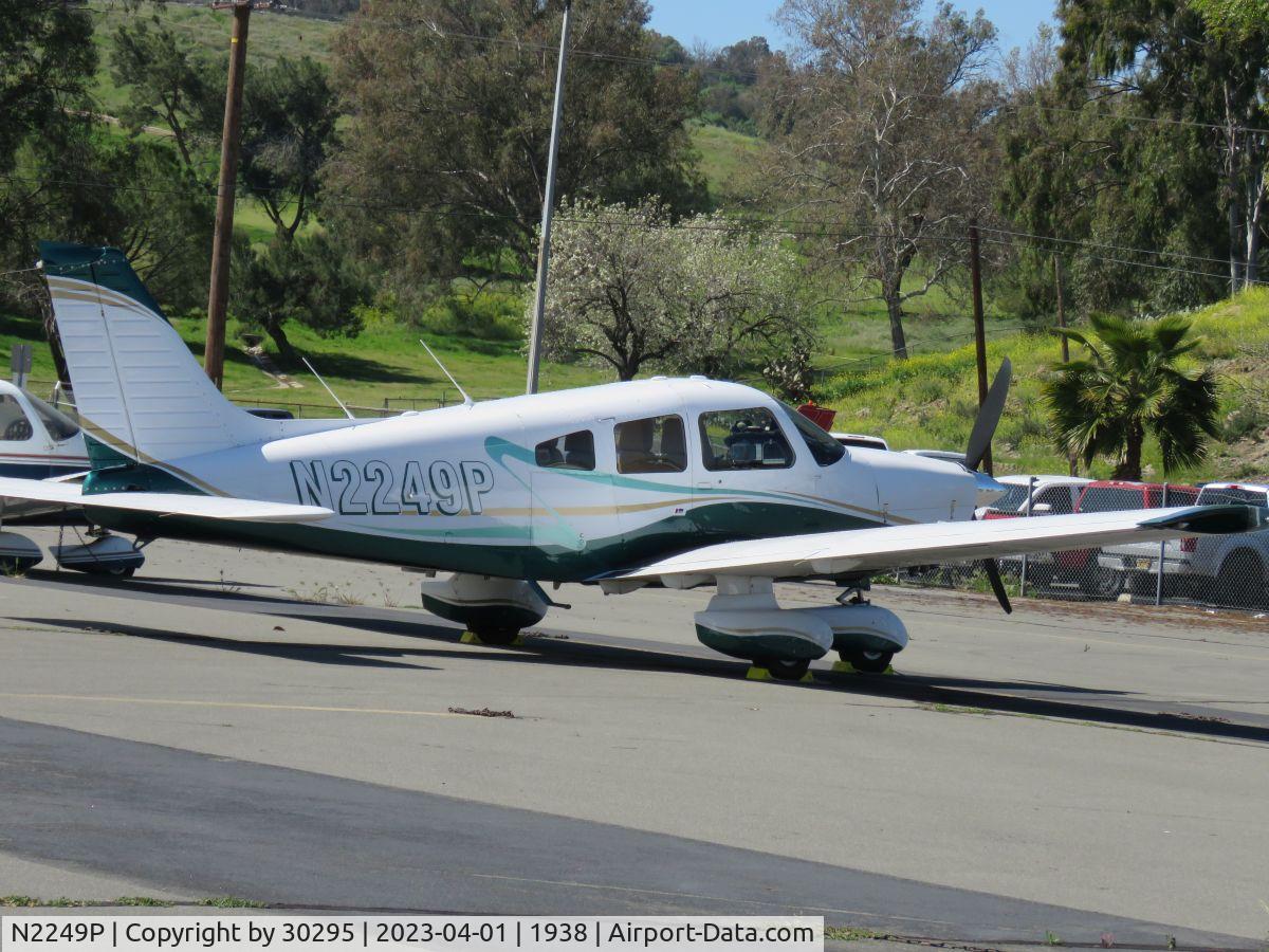 N2249P, 1979 Piper PA-28-236 Dakota C/N 28-7911105, Parked