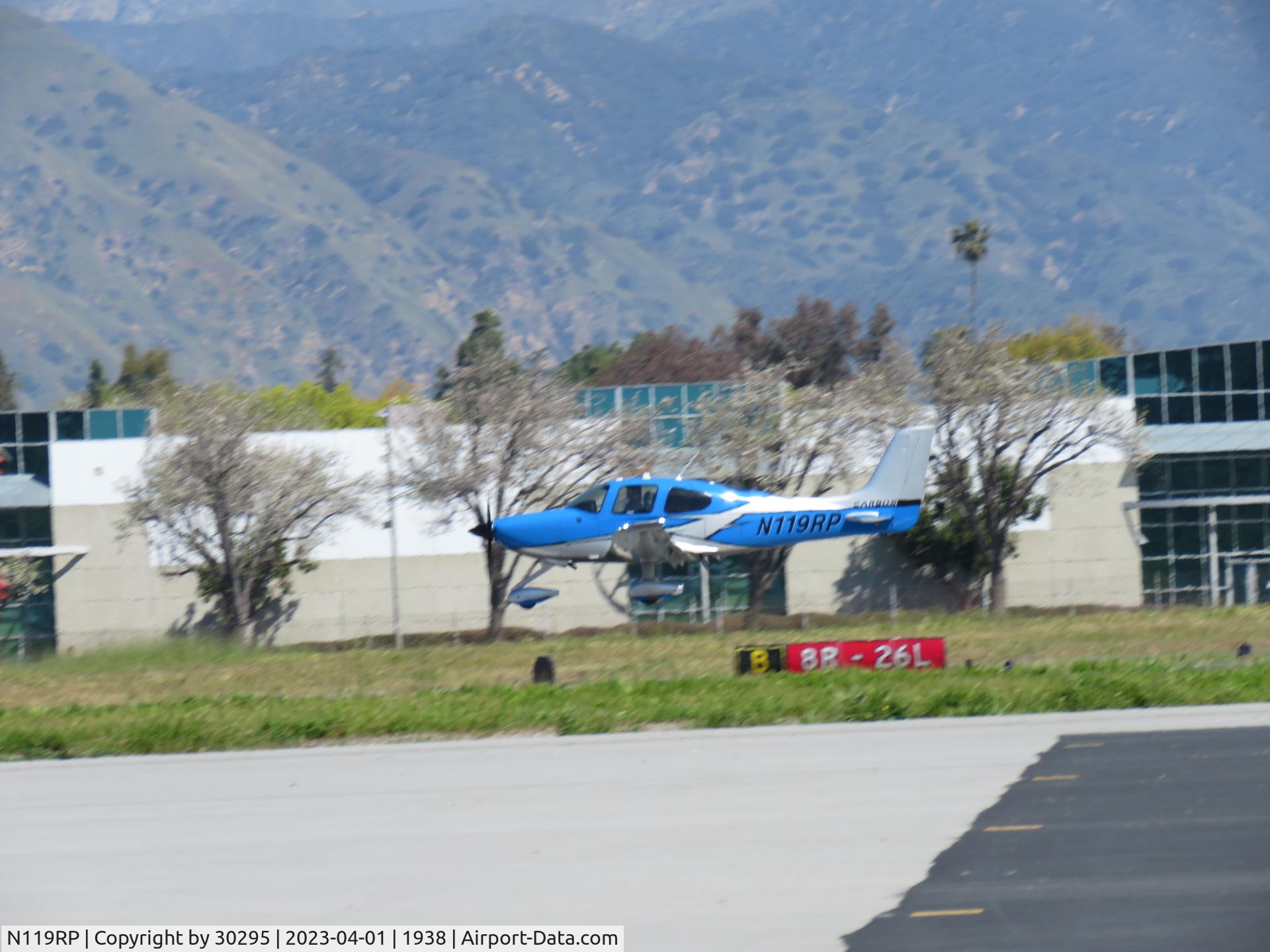 N119RP, 2018 Cirrus SR20-G6 C/N 2457, Landing