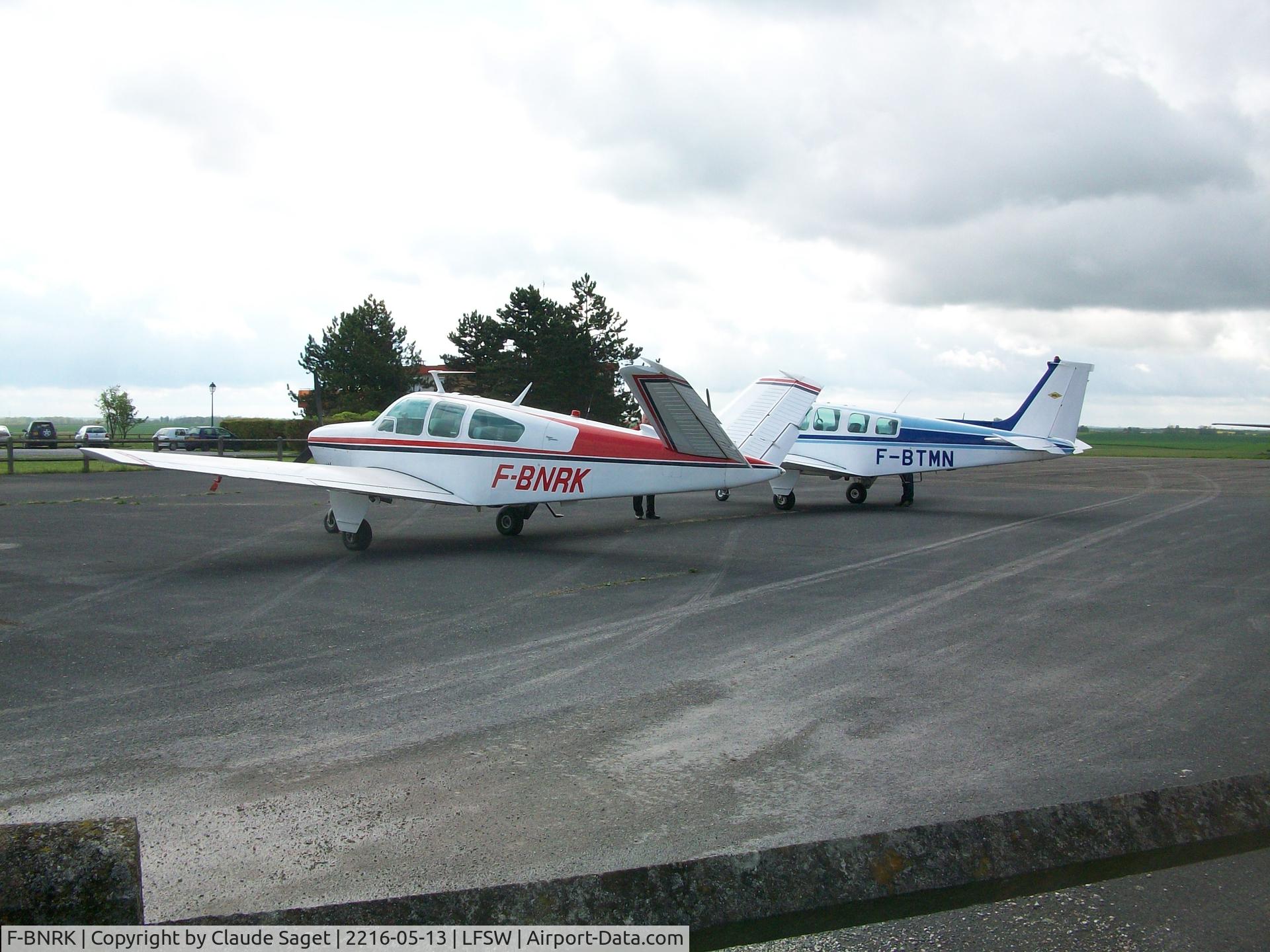 F-BNRK, 1966 Beech V35 Bonanza C/N D-8238, With Bonanza 36 S/N E43 F-BTMN
