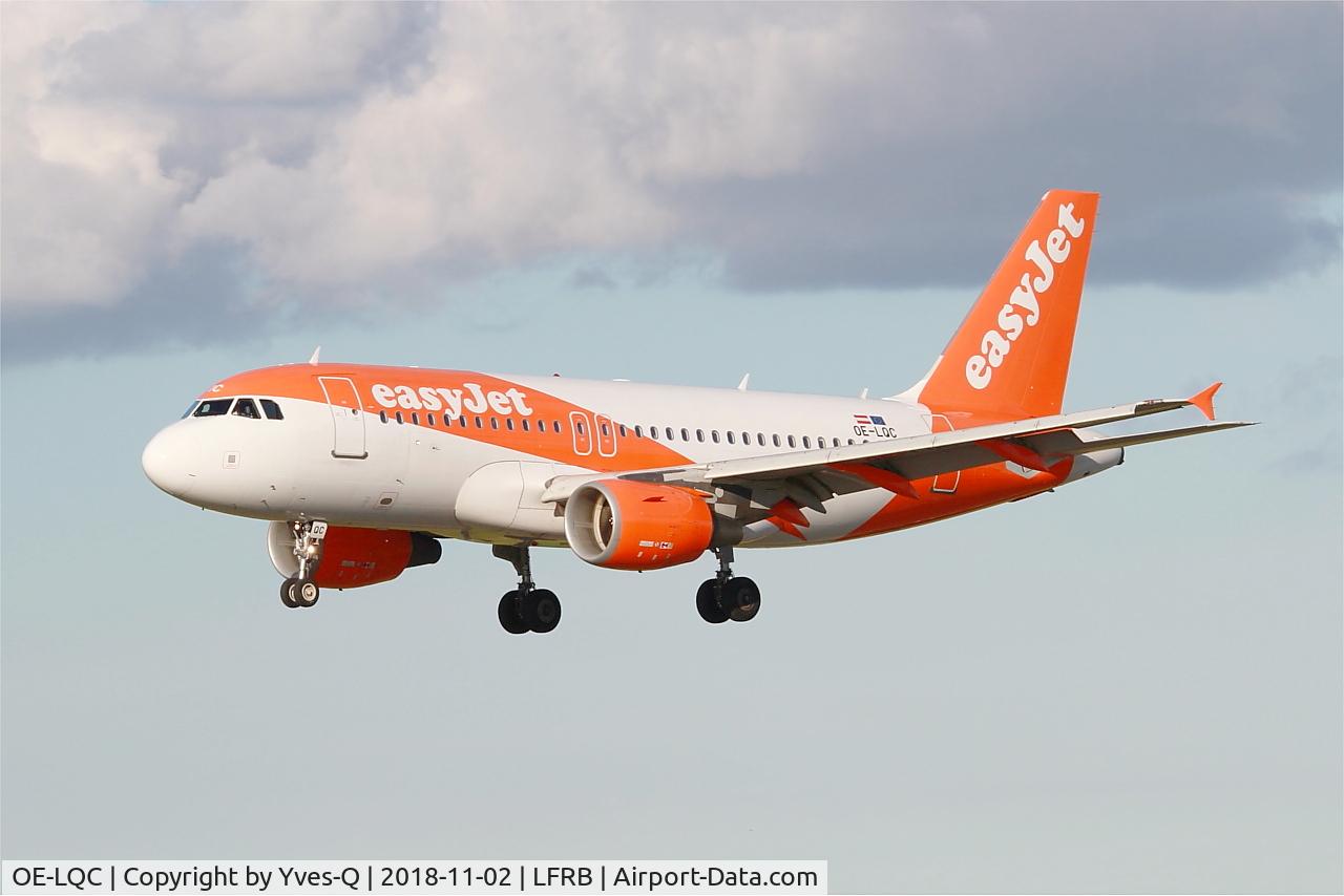 OE-LQC, 2009 Airbus A319-111 C/N 3788, Airbus A319-111, On final rwy 25L, Brest-Bretagne Airport (LFRB-BES)