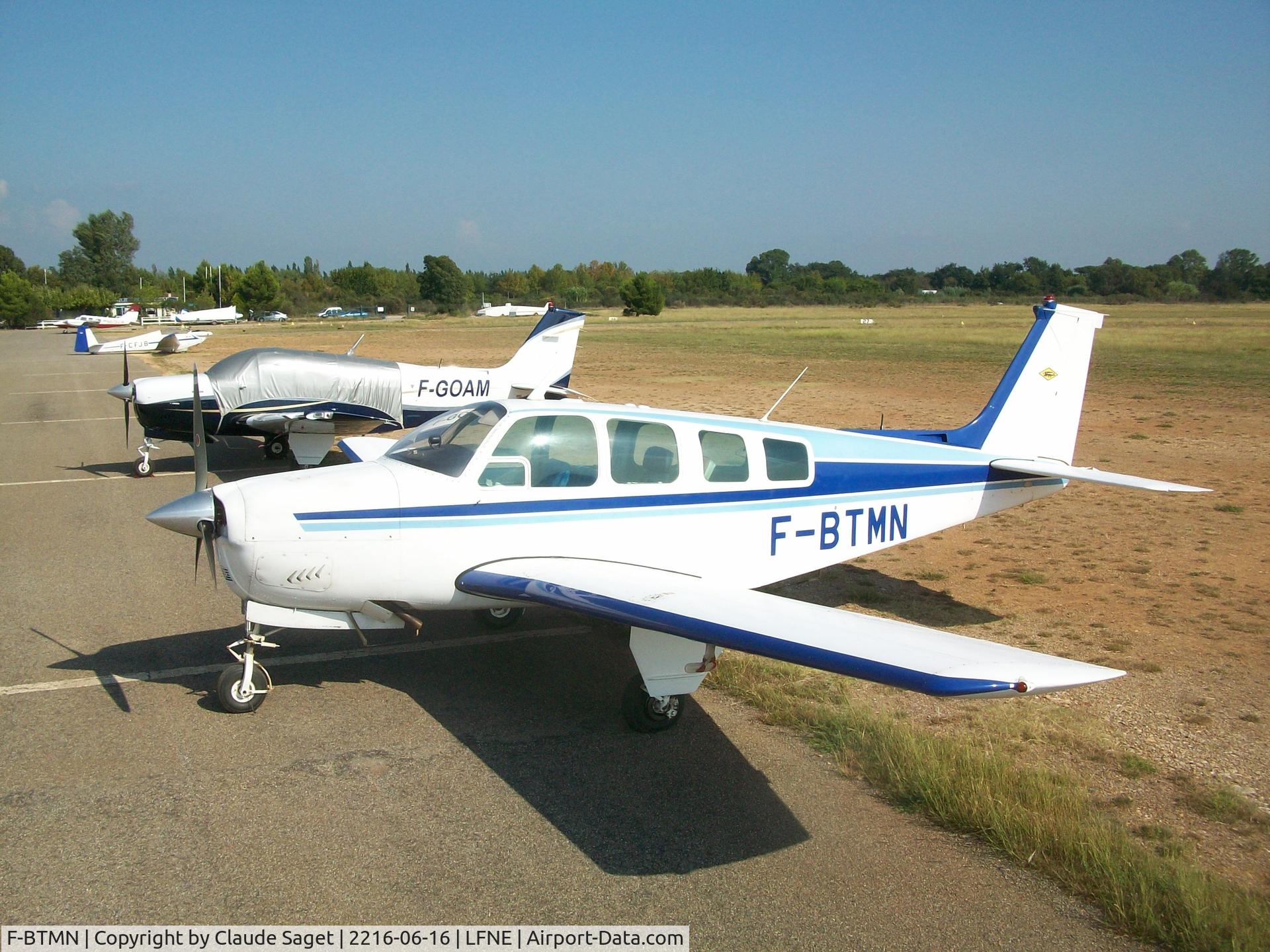 F-BTMN, 1968 Beech 36 Bonanza Bonanza C/N E-43, Close to Bonanza A36 F-GOAM